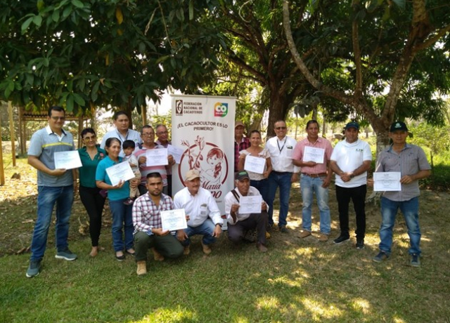 Cacaocultores de Arauca se certifican en Buenas Prácticas Agrícolas