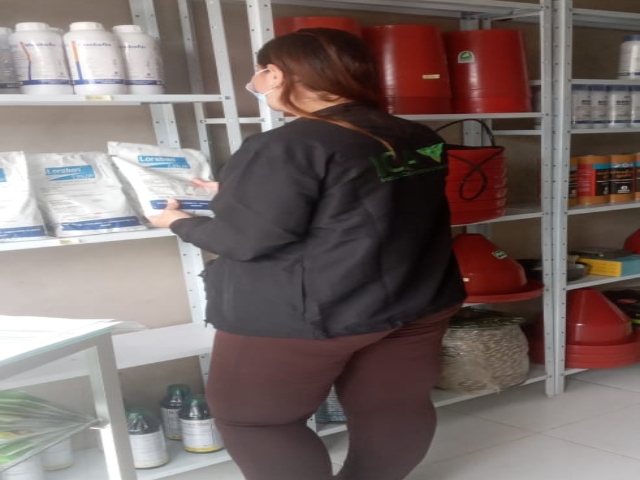 Visitas a establecimientos comerciales en Guainía. 