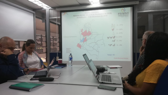 Comité de laringotraqueitis aviar en Valle del Cauca.