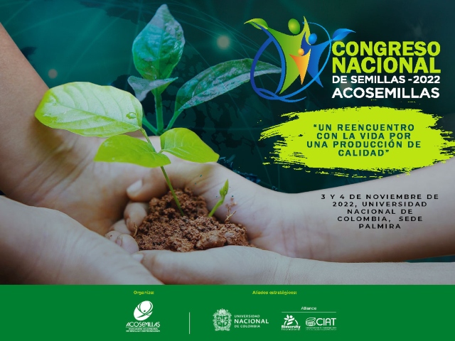 Palmira será sede del Congreso Nacional de Semillas en noviembre de 2022