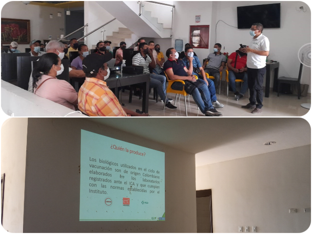 Vacunadores de La Guajira son capacitados en enfermedades de control oficial 