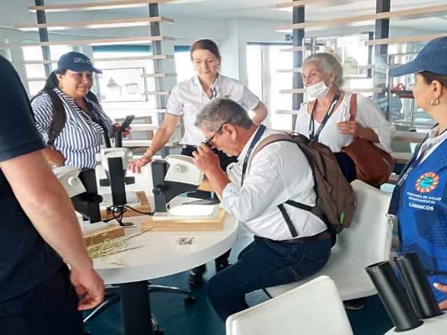 En Amazonas, el ICA inspeccionó crucero proveniente de Europa, para prevenir riesgos sanitarios y fitosanitarios