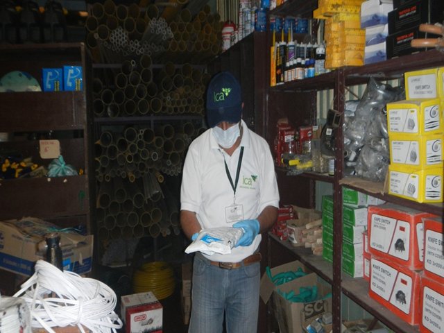 En Guainía,  el ICA realizó visitas de inspección a establecimientos de comercio de insumos agrícolas 