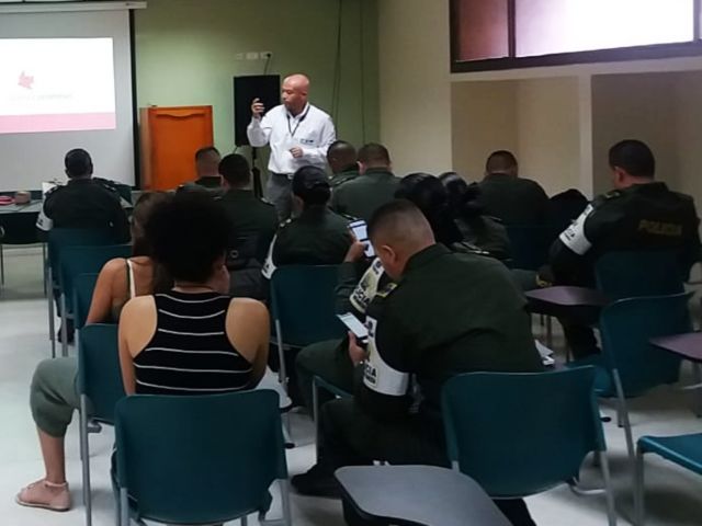 Integrantes de la POLFA se capacitaron en control a la movilización de animales en el Atlántico 