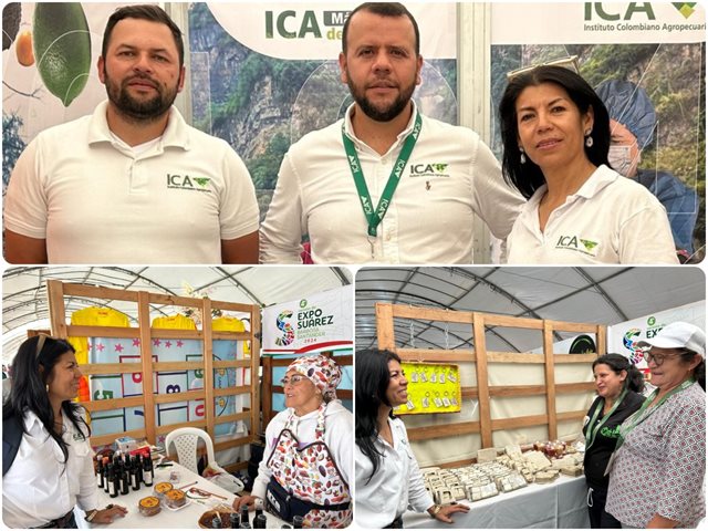 El ICA acompaña a los pequeños y medianos productores agropecuarios en ExpoSuárez 