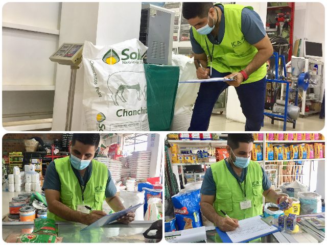 Control a la comercialización de insumos agropecuarios en el Putumayo.
