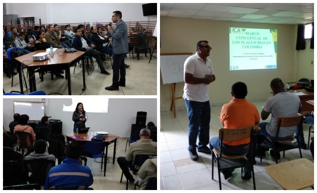 En Nariño, autoridad sanitaria socializa normatividad para la producción y comercialización de insumos agrícolas en Colombia