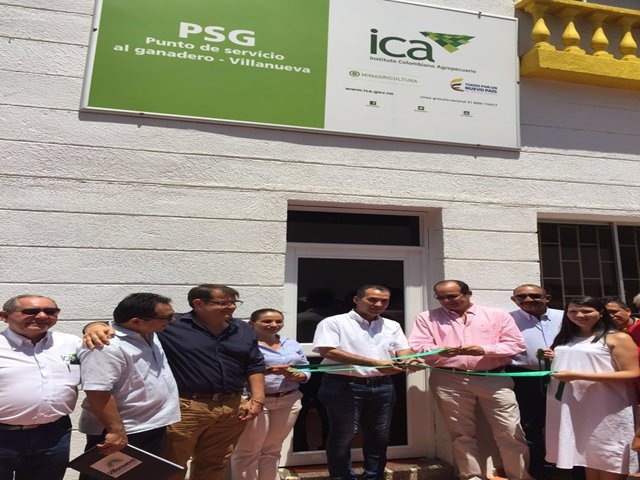 El ICA inauguró nuevo punto de servicio al ganadero en Villanueva, La Guajira