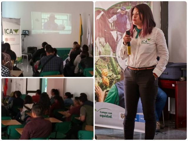 Jornada de capacitación del ICA en Nariño.  