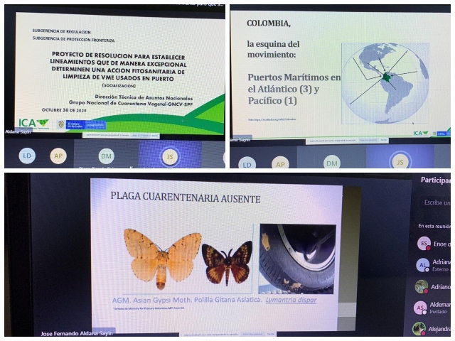 El ICA socializó proyecto de Resolución que determinará acciones de bioseguridad para vehículos, maquinarias y equipos usados en puerto