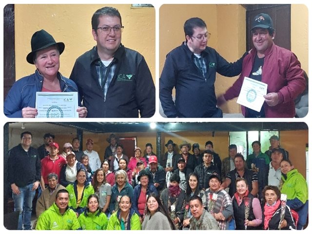 El ICA entrega certificados en BPG
