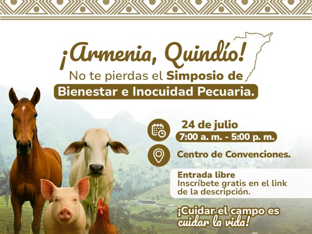 Simposio de Bienestar Animal en la producción pecuaria. 