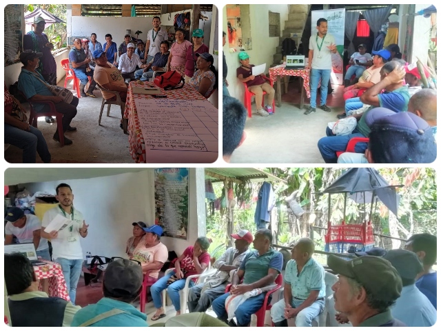 Jornadas de educomunicación con productores de cacao del Putumayo.