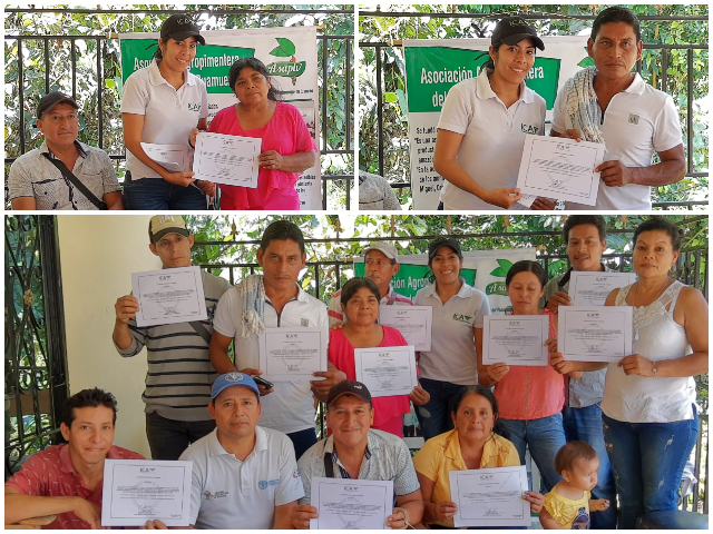 ICA entrega certificados en BPA.