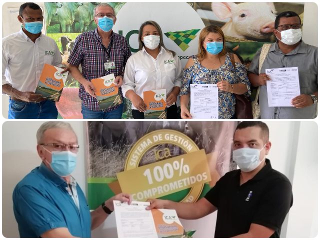 Establecimientos acuícolas de Córdoba, con registro sanitario de predios pecuarios 