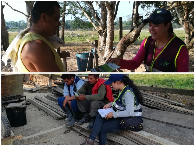 Ganaderos del Guainía fueron sensibilizados en medidas sanitarias para la movilización de especies bovinas y bufalinas 