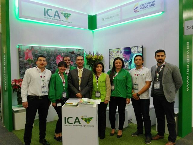 El ICA asegura la calidad fitosanitaria de las flores en la feria internacional Proflora 2017