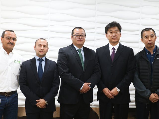 Visita delegación China al ICA.