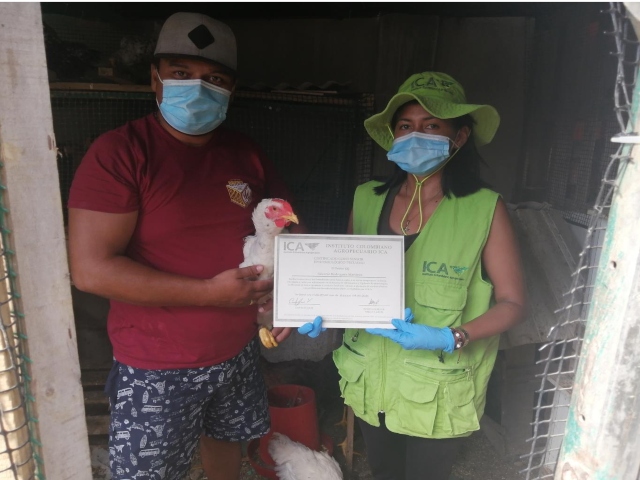 El ICA San Aandrés actualiza a sensores y entrega certificados