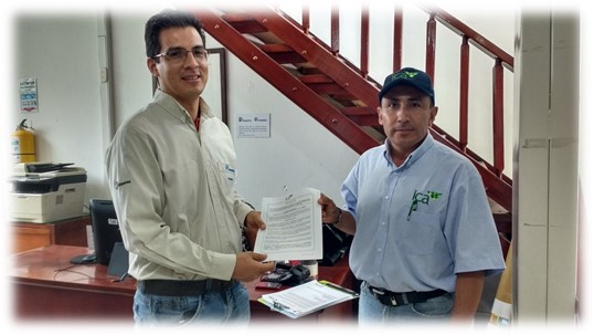 Productores de palma de aceite en Tumaco continúan registrando sus predios ante el ICA  