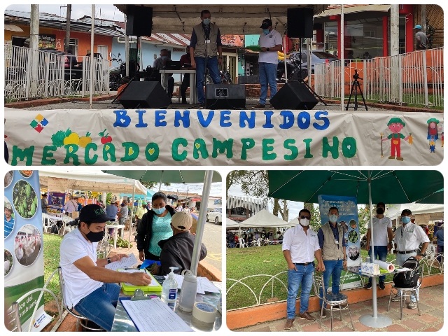 El ICA acompañó a productores de Morales durante el Mercado Campesino