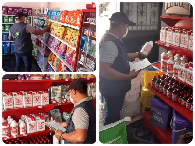 Funcionarios del ICA visitan establecimientos comercializadores. 