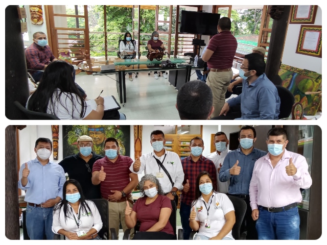 Reunión para garantizar la sanidad en cultivos de chontaduro.