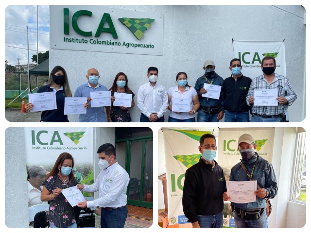 El ICA Quindío reconoce la labor de productores de la región