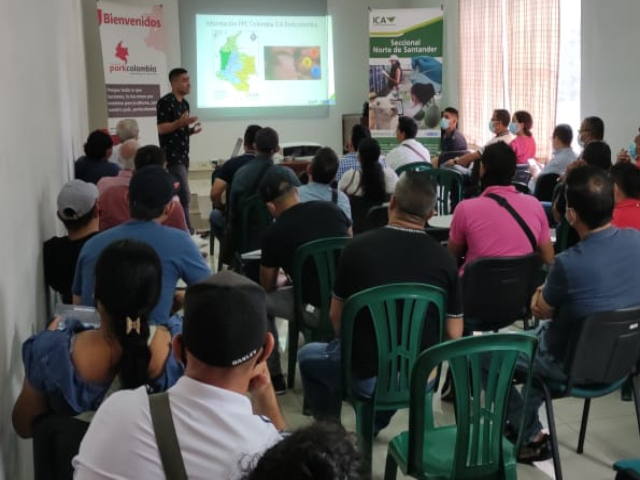 Productores porcícolas de Norte de Santander se capacitan en PPC