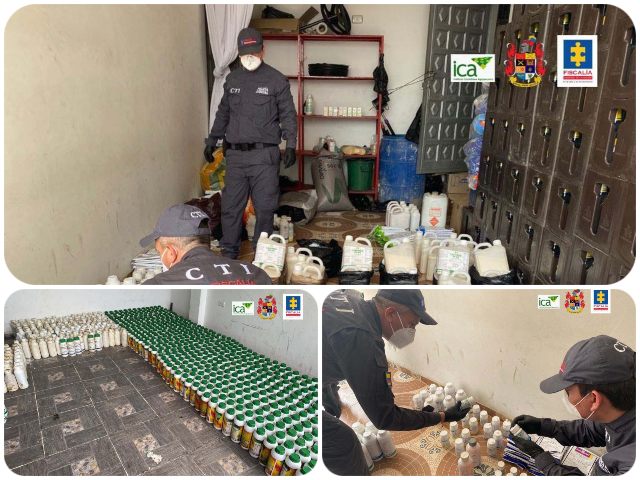 Desarticulada red delictiva señalada de elaborar y comercializar agroquímicos falsos 