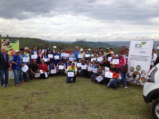 El ICA realizó curso taller de facilitadores e implementadores de Buenas Prácticas Agrícolas en Cauca 
