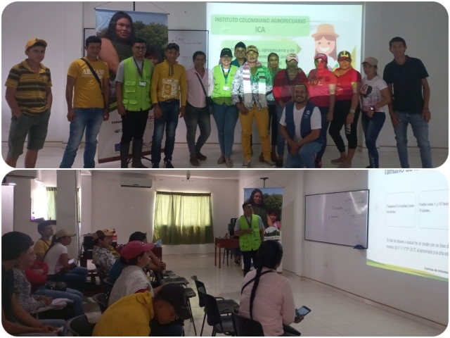  Jornada de comunicación del riesgo a productores agrícolas en Guaviare  