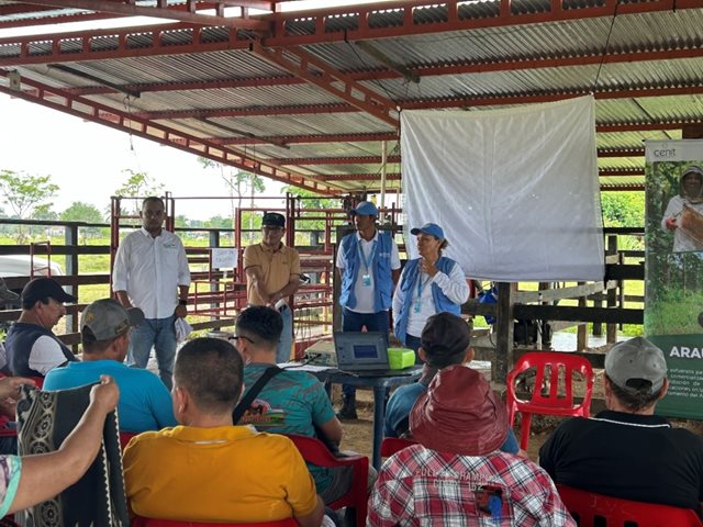El ICA socializó la Estrategia de Extensión Zoosanitaria en Arauca.