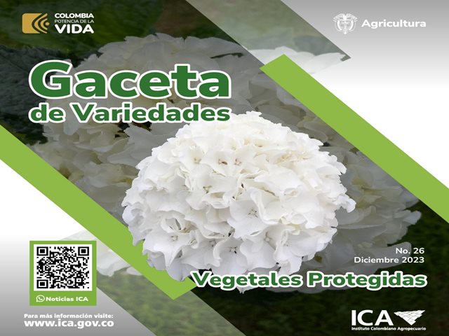 Gaceta de variedades vegetales protegidas, No. 26