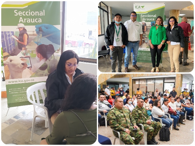 El ICA participó en jornada de compras públicas locales en Arauca 
