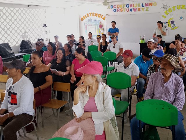Participantes en el taller. 