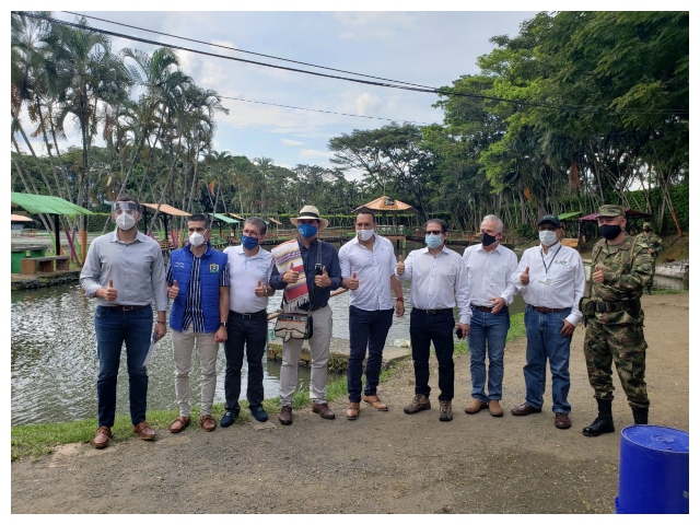 Inauguración de la planta de beneficio animal. 