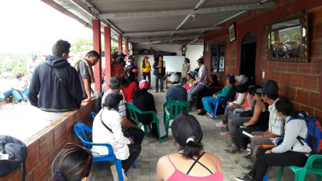 El ICA realizó taller de educomunicación a familias cafeteras del municipio de Jesús María, Santander