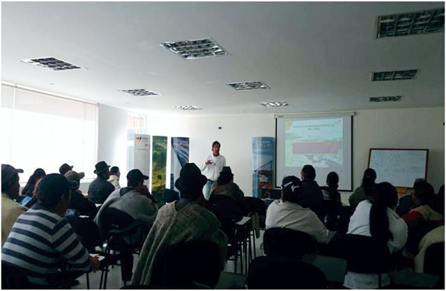 El ICA capacitó a productores de los municipios de Pauna y Samacá en Buenas Prácticas Agrícolas