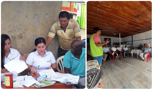 El ICA oferta sus servicios a productores de Puerto Guzmán, Putumayo