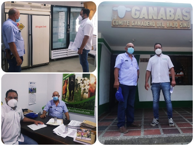 En Córdoba, el ICA visita puntos de distribución de biológicos 