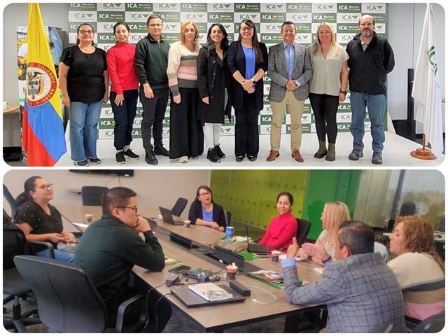 Participantes en la reunión. 