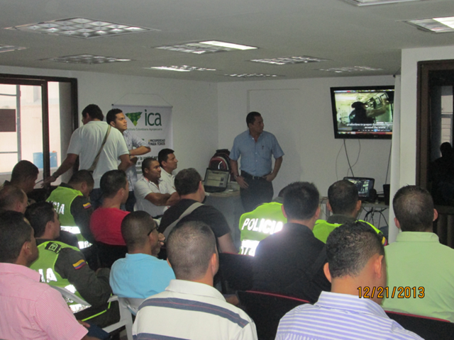 ICA capacita a policías del Magdalena 