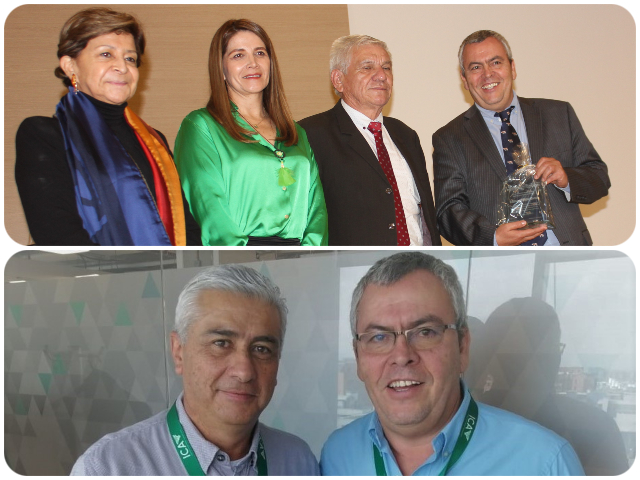 Reconocimiento de Comvezcol y Acovez a profesionales del ICA  