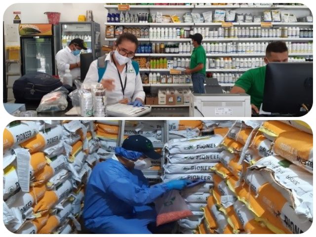 Inspección a establecimientos de comercio de semillas 