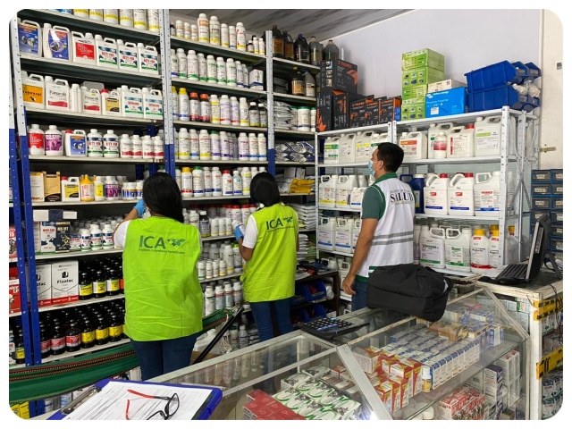 En Caquetá el ICA visita establecimientos distribuidores de insumos agropecuarios