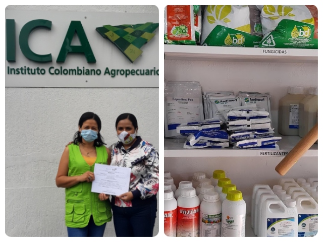 Almacenes con Registro ICA.