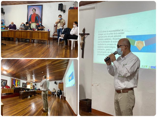 Reunión con concejales de Apía, Risaralda. 