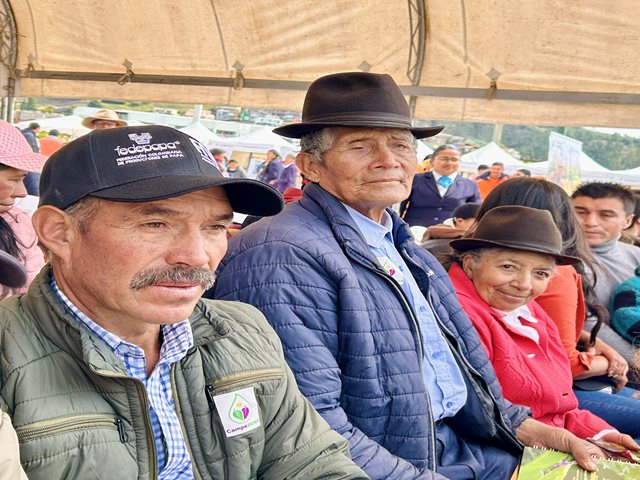 Celebración a la población campesina boyacense.