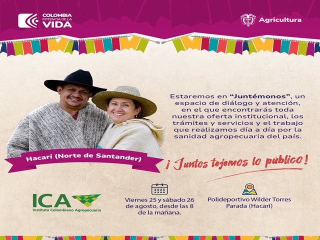 Juntémonos es un espacio de diálogo y atención.